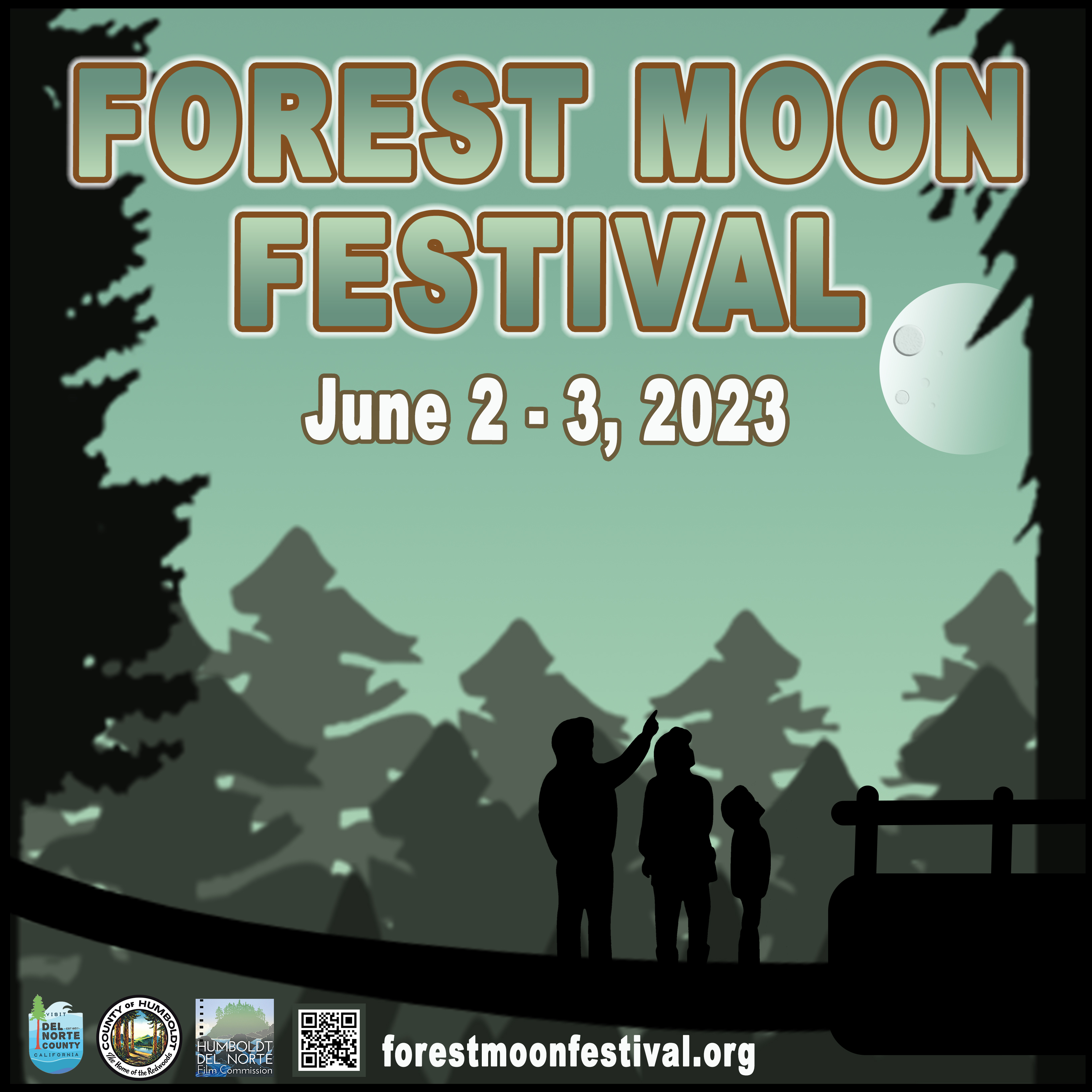 Forest Moon Festival, June 2nd and June 3rd Presented by Humboldt-Del Norte Film Commission and Sponsored by Humboldt and Del Norte Counties