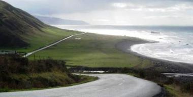 link to full image of Road Coastal Due South Lost Coast 1