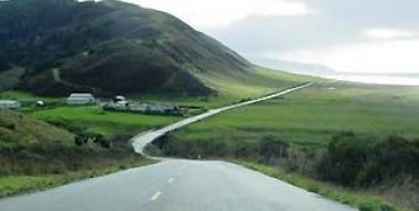 link to full image of Road Coastal Due South Lost Coast 2