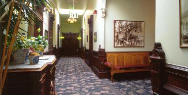 link to full image of Victorian Inn hallway
